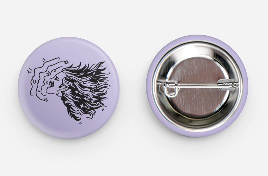 Tony & The Kiki Logo + Graphic Pins